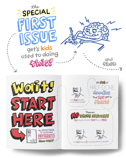 Doodle Book Club -  Monthly Kid’s Activity Books That Spark Imagination