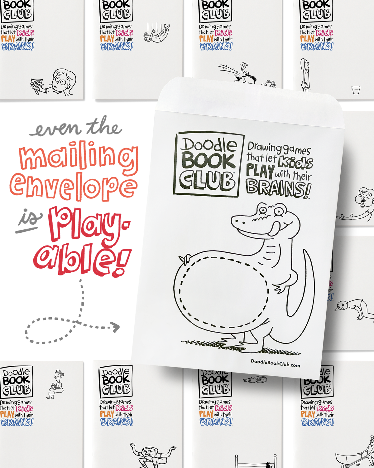 Doodle Book Club -  Monthly Kid’s Activity Books That Spark Imagination